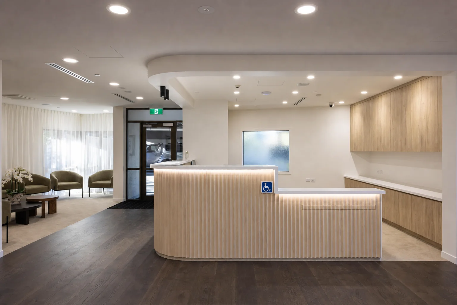 Reception at Skin Specialist Centre in Remuera