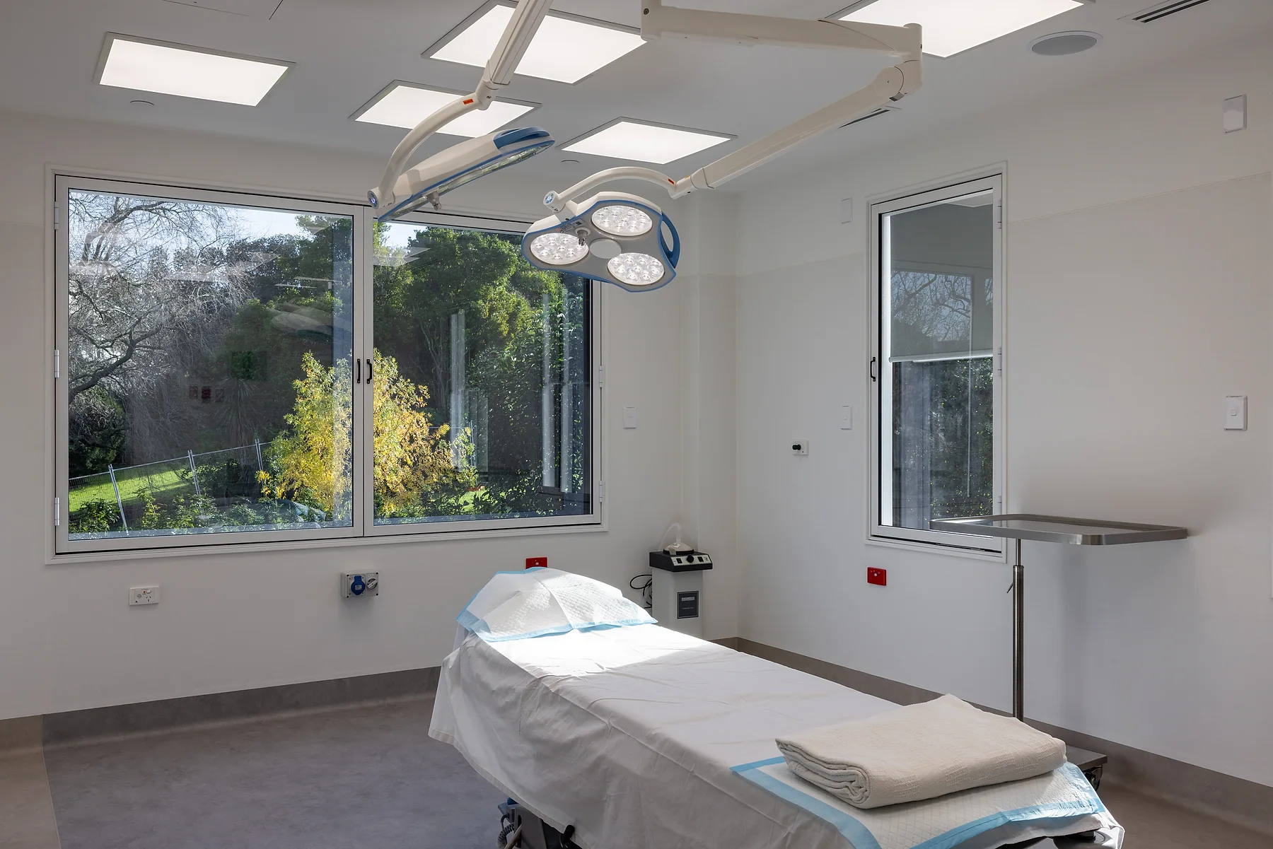 Purpose-built surgical theatre at Skin Specialist Centre in Remuera