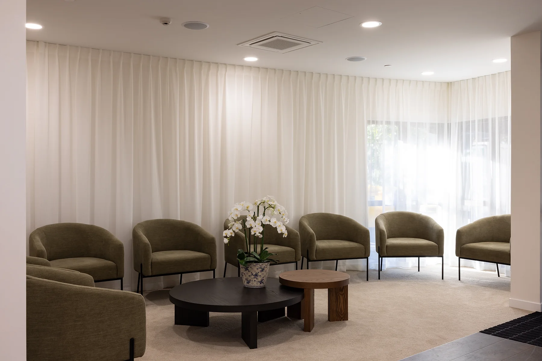 Waiting room at Skin Specialist Centre in Remuera
